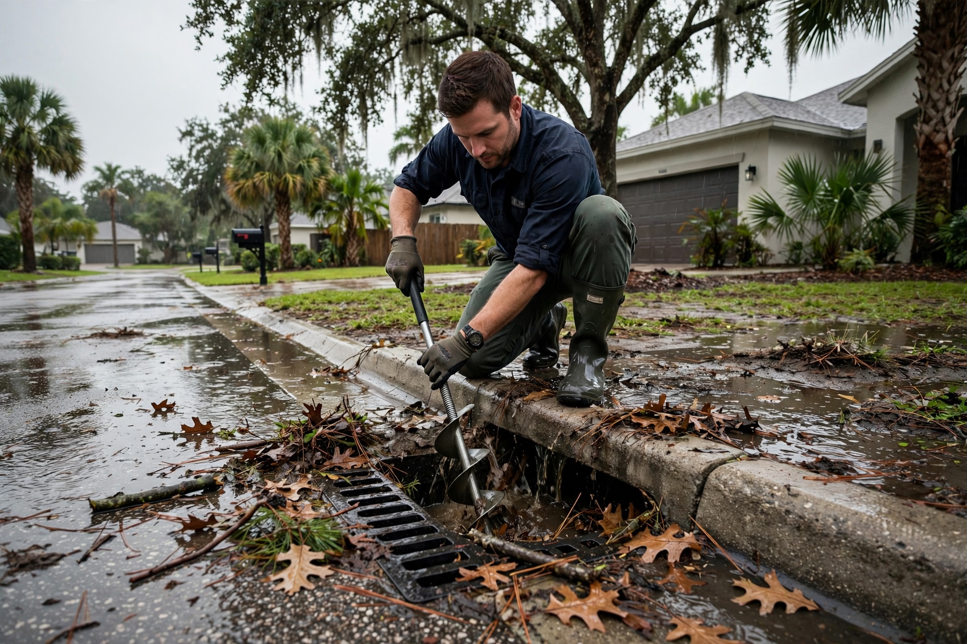 How to Clear Slow Drains After Heavy Rain in Rockledge
