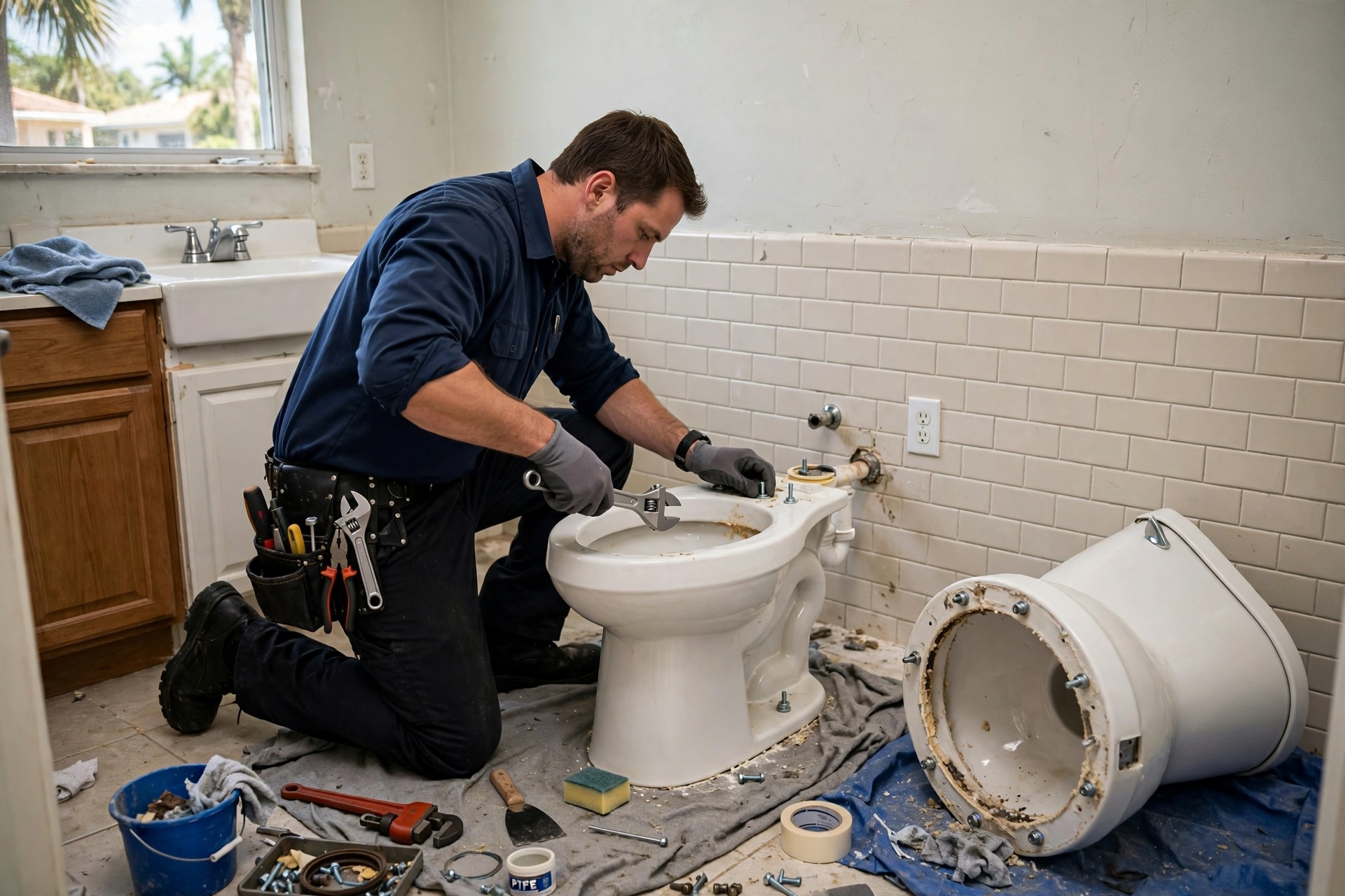 Toilet Repair & Replacement in Rockledge, FL